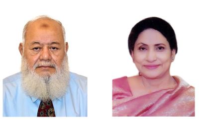 ন্যাশনাল লাইফের চেয়ারম্যান তোফাজ্জল হোসেন ভাইস চেয়ারম্যান কাজী মাহমুদা জামান