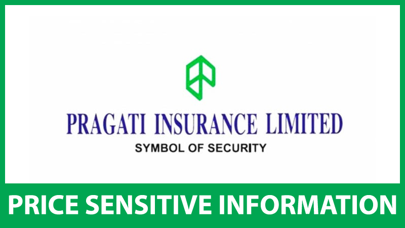 PRICE SENSITIVE INFORMATION of Pragati Insurance Limited