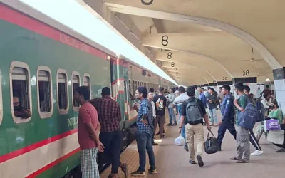 কমলাপুরে তিন ধাপে যাচাই শেষে প্রবেশের অনুমতিমিলছে