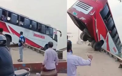 দৌলতদিয়া ঘাটের মর্মান্তিক বাস দুর্ঘটনা: জানালার ‘এসএস পাইপ’ কি যাত্রীদের মৃত্যুফাঁদ?