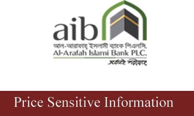 Price Sensitive information of Al Arafah Islami Bank Plc.
