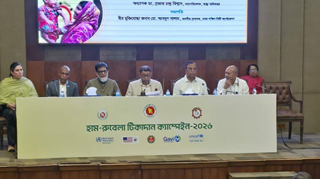 সমন্বিত উদ্যোগের মাধ্যমে হাম নিয়ন্ত্রণ সম্ভব: স্বাস্থ্যমন্ত্রী