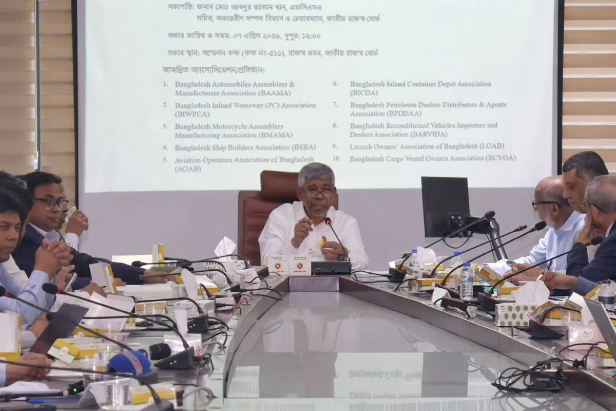 ৬ লাখ কোটি টাকার রাজস্ব দরকার : এনবিআর চেয়ারম্যান