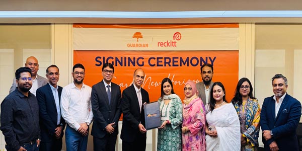 বীমা সুরক্ষা প্রদানে রেকিটের সঙ্গে গার্ডিয়ান লাইফের চুক্তি