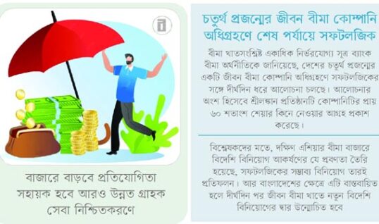 আসছে বিদেশি বিনিয়োগ, বীমা খাতে সম্ভাবনার হাতছানি