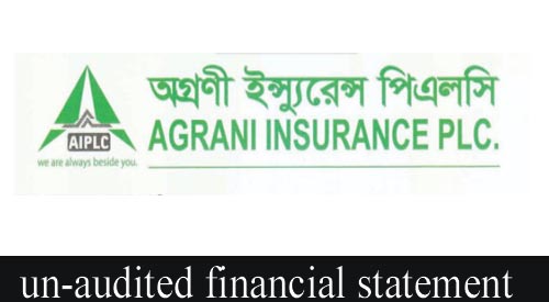 1st Quarter Financial Statement of Agrani Insurance Plc.
