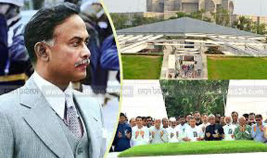 শহীদ জিয়ার সমাধিতে নেতাকর্মীদের নিয়ে শ্রদ্ধা জানালেন প্রধানমন্ত্রী তারেক রহমান