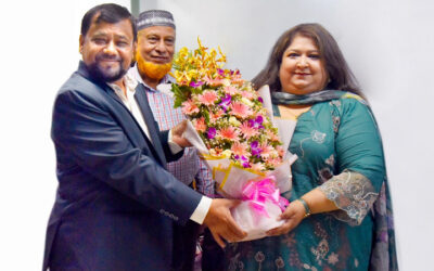 আইডিআরএ চেয়ারম্যানকে ন্যাশনাল লাইফের শুভেচ্ছা