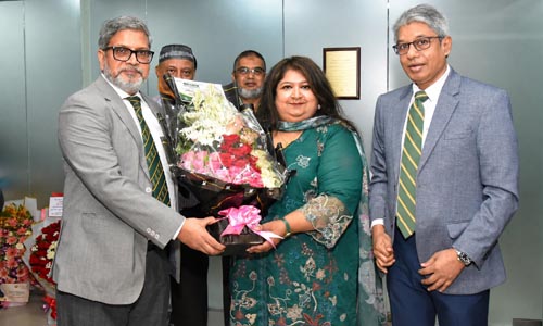 আইডিআরএ’র চেয়ারম্যানকে বেঙ্গল ইসলামি লাইফের শুভেচ্ছা