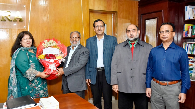 আইডিআরএ চেয়ারম্যানকে পপুলার লাইফের শুভেচ্ছা