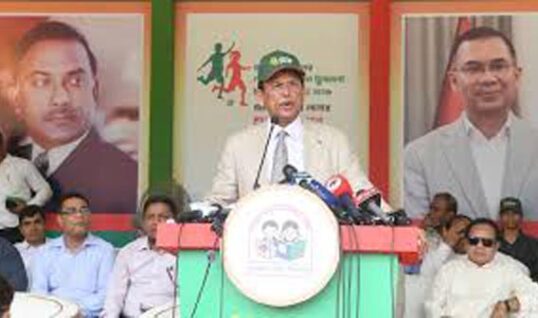 খেলাধুলাকে পাঠ্যক্রমের অন্তর্ভুক্ত করা হচ্ছে : শিক্ষামন্ত্রী