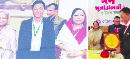 গুণীজন সম্মাননা পেলেন জুলাইয়ে হত্যা চেষ্টা মামলার আসামি এনআরবি লাইফের চেয়ারম্যান কিবরিয়া