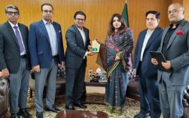 পররাষ্ট্র প্রতিমন্ত্রীর সঙ্গে ঢাকা চেম্বারের সভাপতির সৌজন্য সাক্ষাৎ