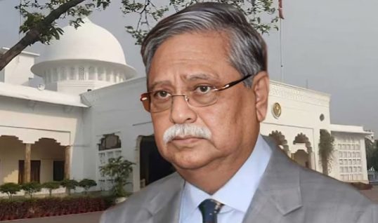 শাহাবুদ্দিনের পদত্যাগ, ভারপ্রাপ্ত রাষ্ট্রপতির দায়িত্বে স্পিকার