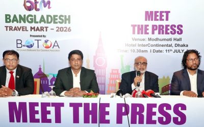 ৩ সেপ্টেম্বর শুরু হচ্ছে বাংলাদেশ ট্রাভেল মার্ট-বিটিএম ২০২৬