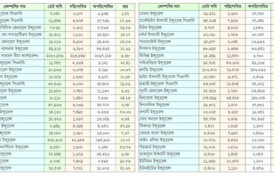 নন লাইফে বকেয়া সাড়ে ৩ হাজার কোটি টাকার বীমা দাবি
