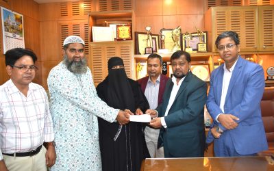 ৩৬ লাখ ৮৩ হাজার টাকার বীমা দাবি পরিশোধ করলো ন্যাশনাল লাইফ