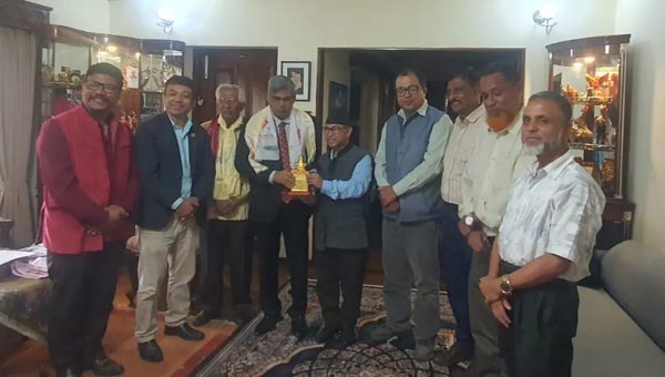 সার্ক জার্নালিস্ট ফোরামের প্রতিনিধি দলের সাথে নেপালে বাংলাদেশ রাষ্ট্রদূতের মতবিনিময়
