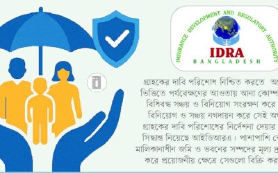 আইডিআরএর বিশেষ নজরদারিতে সাত লাইফ ইন্স্যুরেন্স কোম্পানি