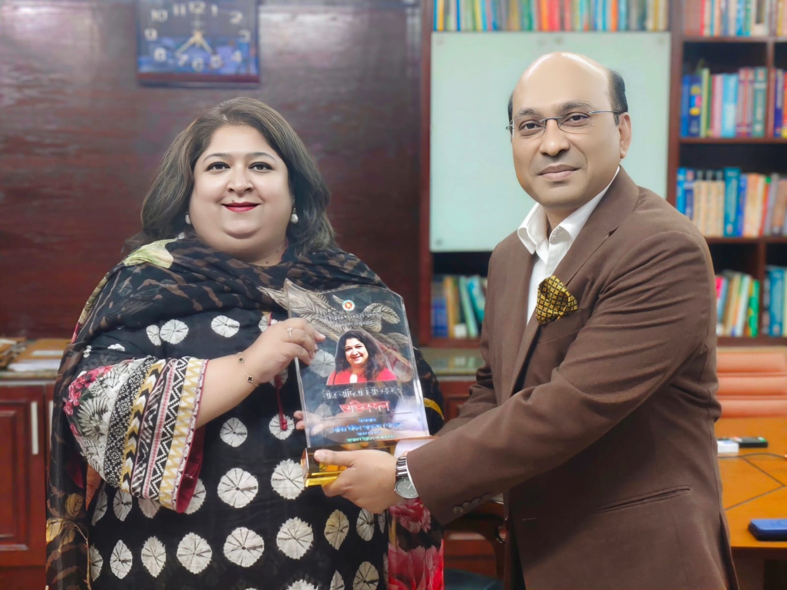 আইডিআরএ চেয়ারম্যানের সঙ্গে বিআইএ’র সাবেক প্রেসিডেন্ট নাসির উদ্দিন আহমেদের সৌজন্য সাক্ষাৎ