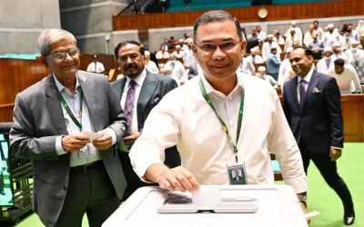 রাষ্ট্রপতি নির্বাচনে ভোট দিলেন প্রধানমন্ত্রী তারেক রহমান