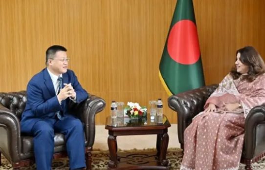 পররাষ্ট্র প্রতিমন্ত্রীর সঙ্গে চীনের রাষ্ট্রদূতের সৌজন্য সাক্ষাৎ