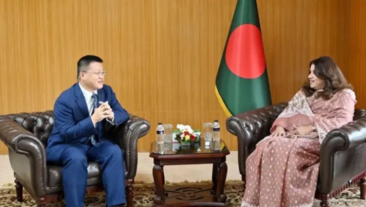 পররাষ্ট্র প্রতিমন্ত্রীর সঙ্গে চীনের রাষ্ট্রদূতের সৌজন্য সাক্ষাৎ