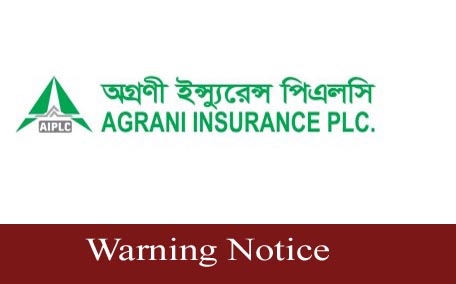 Warning Notice of Agrani Insurance Plc