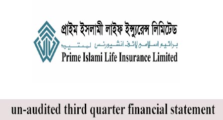 Un-audited third quarter financial statement of prime islami Life insurance company limited