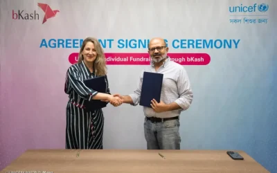 বাংলাদেশের শিশুদের জন্য অনুদান প্রদান সহজ করতে ইউনিসেফ ও বিকাশের চুক্তি