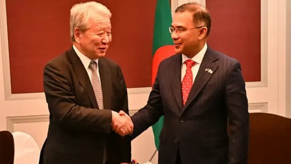 প্রধানমন্ত্রীর সঙ্গে জাইকা প্রেসিডেন্টের সৌজন্য  সাক্ষাৎ