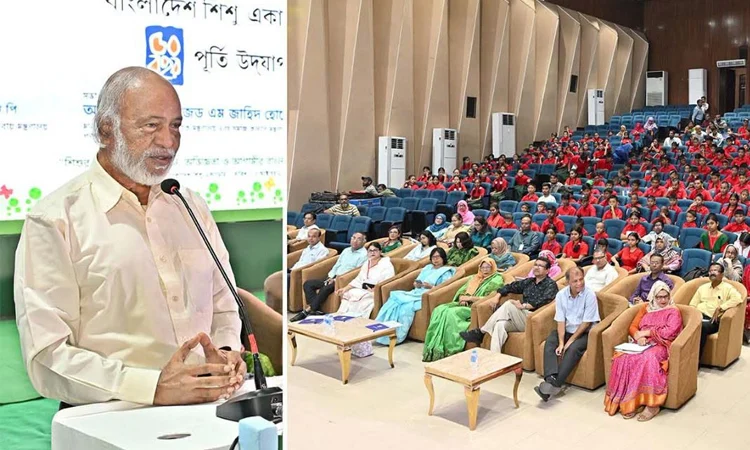 শিশুদের ভবিষ্যৎ সুরক্ষায় সরকারের প্রতিশ্রুতির কথা জানালেন ড. মঈন খান