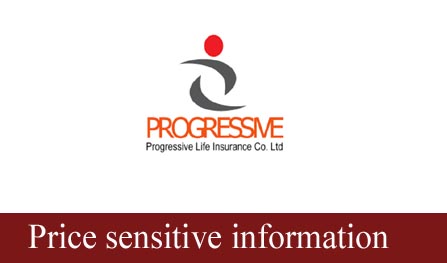 price sensitive information of progressive life insurance company limited