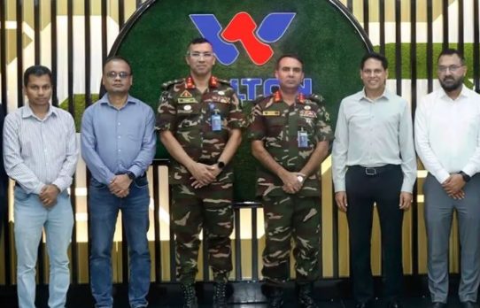 ওয়ালটনের প্রযুক্তি ও উৎপাদন সক্ষমতায় মুগ্ধ মিলিটারি ইঞ্জিনিয়ার সার্ভিসেস