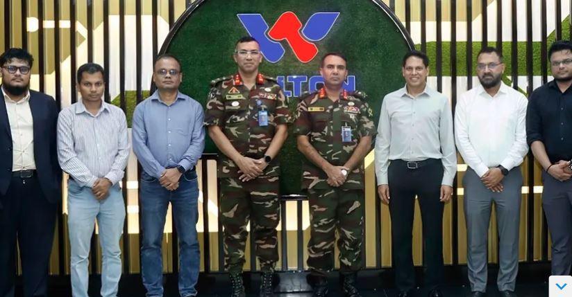 ওয়ালটনের প্রযুক্তি ও উৎপাদন সক্ষমতায় মুগ্ধ মিলিটারি ইঞ্জিনিয়ার সার্ভিসেস